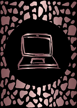 Rose Gold Computer 7