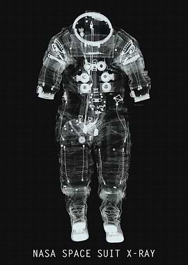 NASA SPACE SUIT X RAY