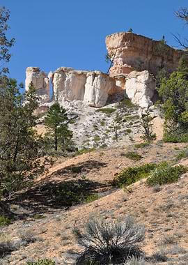 along bryce canyon