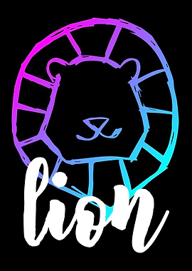 Neon Lion 1
