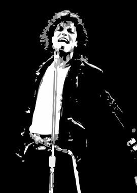 King of Pop Illustration