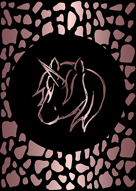 Rose Gold Unicorn 10