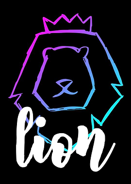 Neon Lion 8