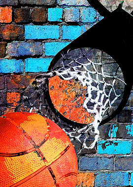 Basketball art swoosh 66