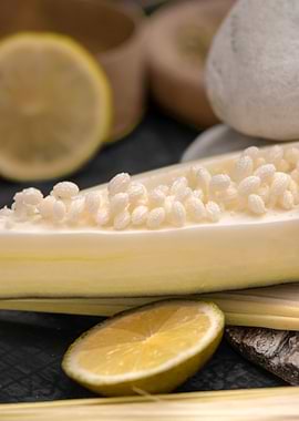 green papaya still life