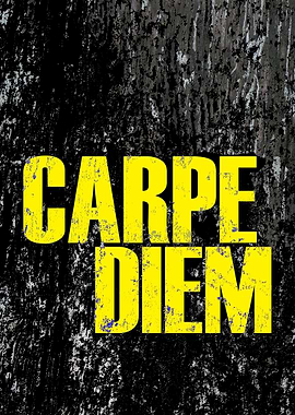 Carpe diem art print vs z