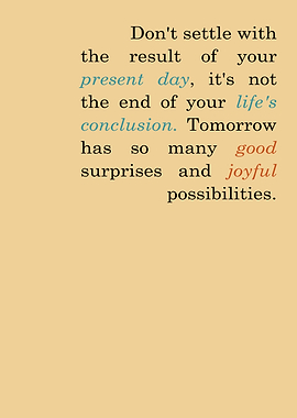 Quote Good Tomorrow