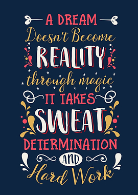 Vintage Motivational Quote