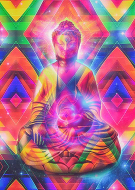 Psychedelic Buddha