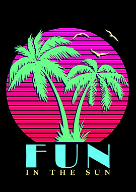 Fun In The Sun Pink Sunset