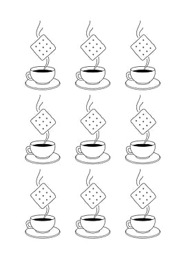 Tea and Biscuit pattern