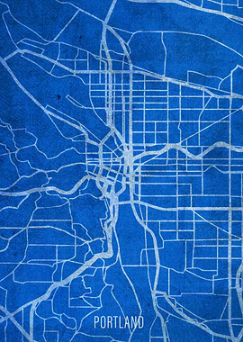 Portland Oregon City Map