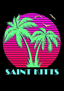 Saint Kitts Pink Sunset