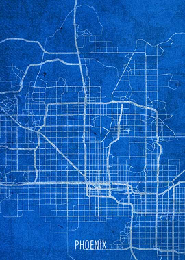 Phoenix Arizona City Map