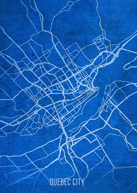 Quebec Canada City Streets