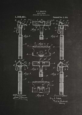 Safety Razor Patent