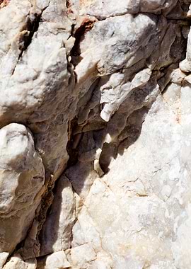 Sea rocks macro fine print