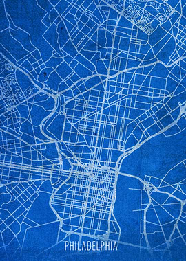 Philadelphia Penn City Map