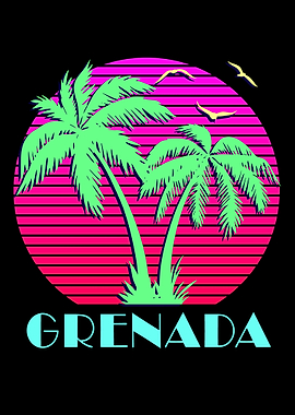 Grenada Pink Sunset