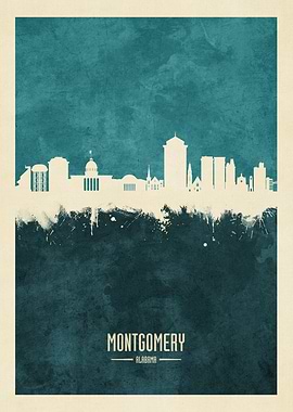 Montgomery Alabama Skyline