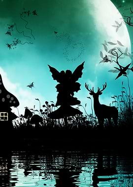 Little fairy in the night