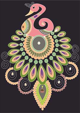 Rangoli is an art form