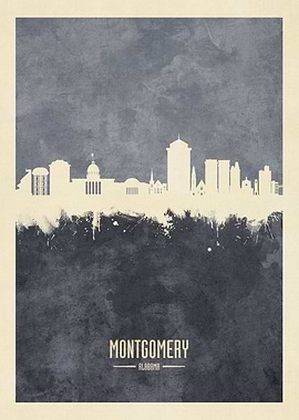 Montgomery Alabama Skyline