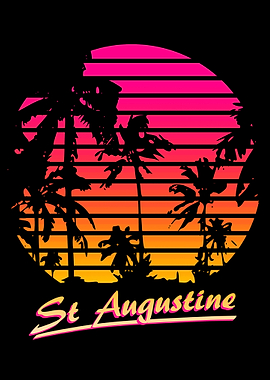 St Augustine 80s Sunset