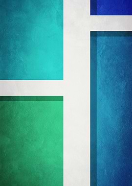 Minimalistic Pattern Blue