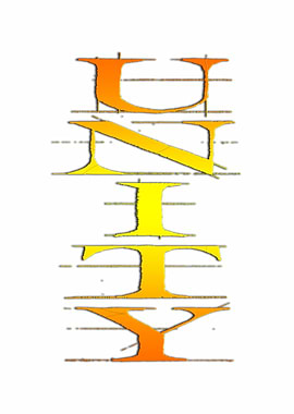 Unity text design trendy