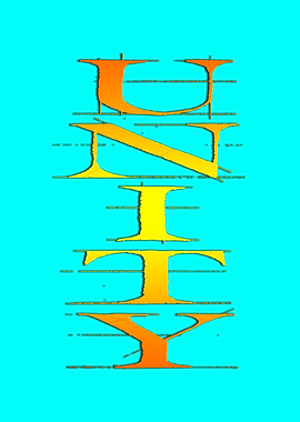 Unity text design trendy