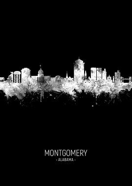 Montgomery Alabama Skyline
