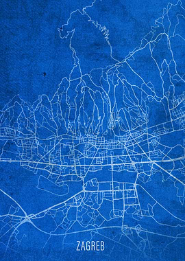 Zagreb Croatia City Street