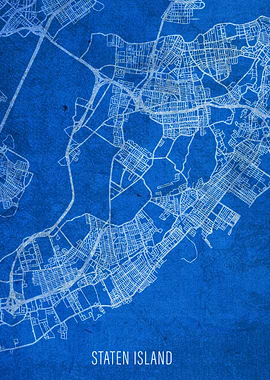 Staten Island New York Map