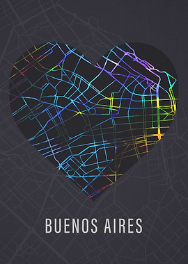 Buenos Aires Argentina Map