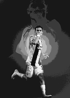 Paulo Dybala Painting