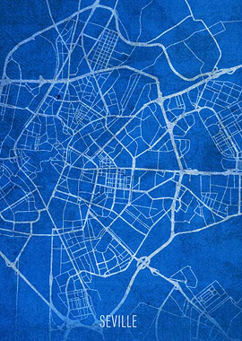 Seville Spain City Streets