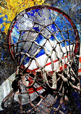 Basketball art print 151