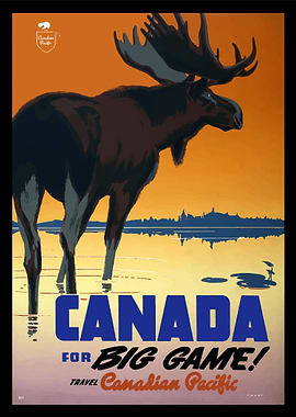 Canada Vintage Poster
