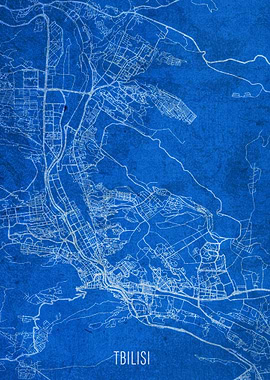 Tbilisi Georgia City Map
