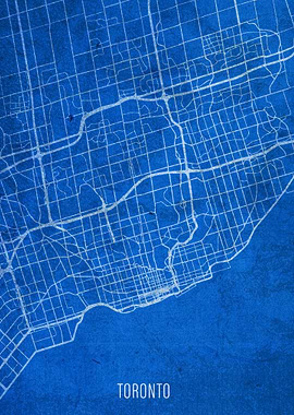 Toronto Ontario City Map