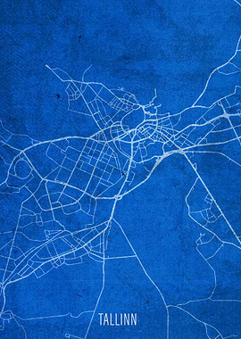 Tallinn Estonia City Map
