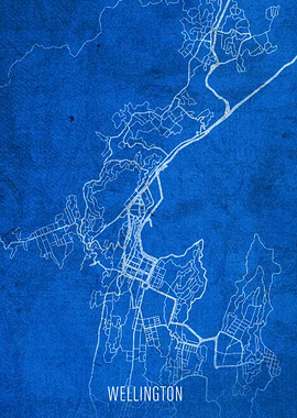 Wellington New Zealand Map