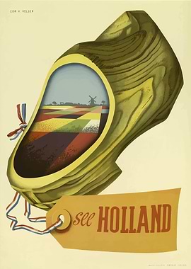 Holland Vintage Poster