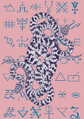 Pink Viper Tangle