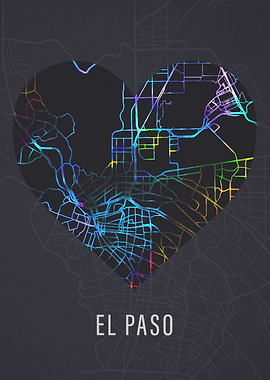 El Paso Texas City Street