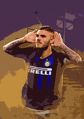 Mauro Icardi Painting