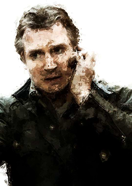 Liam Neeson Artwork