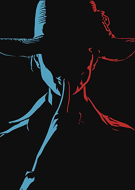 low key woman in the dark