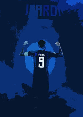 Mauro Icardi Painting